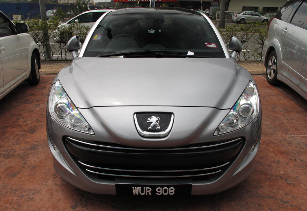 Peugeot RCZ silver example already spotted months ago