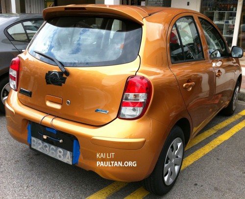 SPOTTED New Nissan March with manual transmission but it doesn't belong to