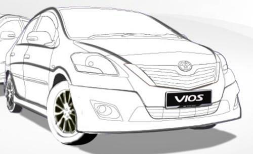 New Shape Toyota Hilux 2012. Toyota Vios 1.5G Limited – new